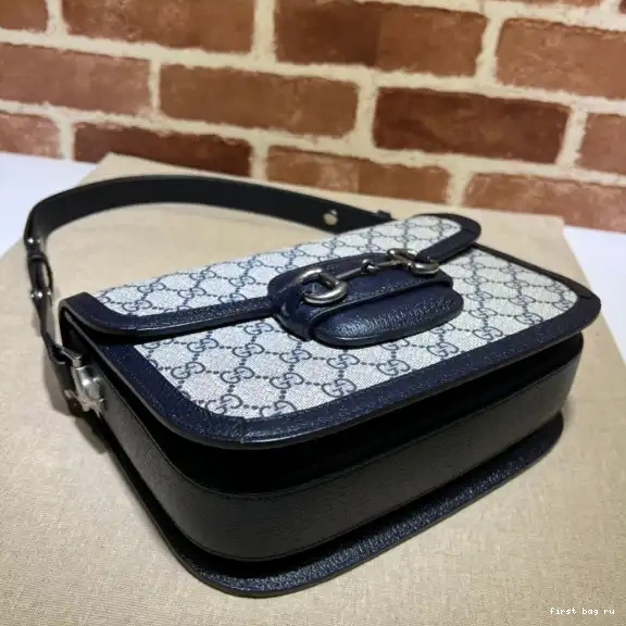 First bag ru 1955 bag GUCCI shoulder Horsebit 0508